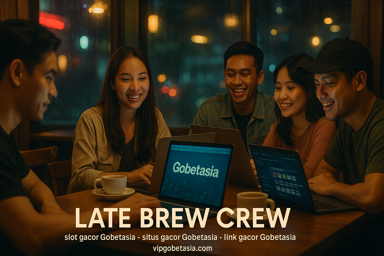 Late Brew Crew: A Café Table with Quiet Rhythm